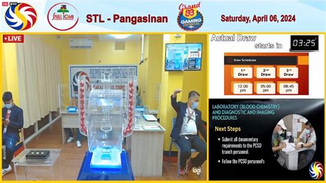 STL Pangasinan result today 3rd draw Live April 06 2024 .